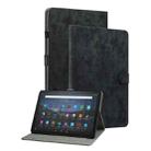 For Amazon Fire Max 11 Tiger Pattern Flip Leather Tablet Case(Black) - 1