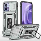 Motorola Edge 30 Neo Armor PC + TPU Camera Shield Phone Case(Grey) - 1