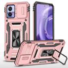 Motorola Edge 30 Neo Armor PC + TPU Camera Shield Phone Case(Rose Gold) - 1