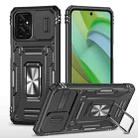 Motorola Moto G 5G 2023 Armor PC + TPU Camera Shield Phone Case(Black) - 1