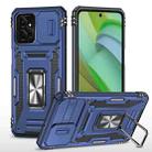 Motorola Moto G Power 5G 2023 Armor PC + TPU Camera Shield Phone Case(Navy Blue) - 1