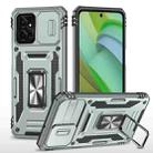 Motorola Moto G Power 5G 2023 Armor PC + TPU Camera Shield Phone Case(Grey) - 1