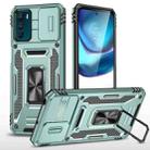 Motorola Moto G42 Armor PC + TPU Camera Shield Phone Case(Alpine Green) - 1