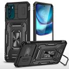 Motorola Moto G42 Armor PC + TPU Camera Shield Phone Case(Black) - 1