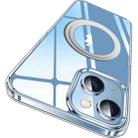 For iPhone 14 LK Crystal Clear MagSafe Magnetic Phone Case(Transparent) - 1
