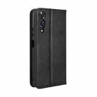 For Cubot A10 Magnetic Buckle Retro Texture Leather Phone Case(Black) - 3