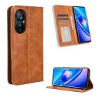 For Blackview A200 Pro Magnetic Buckle Retro Texture Leather Phone Case(Brown) - 1