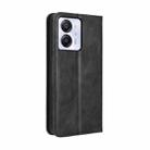 For Blackview Color 8 / Oscal Modern 8 Magnetic Buckle Retro Texture Leather Phone Case(Black) - 3