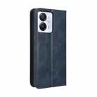 For Blackview Color 8 / Oscal Modern 8 Magnetic Buckle Retro Texture Leather Phone Case(Blue) - 3