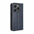 For Blackview Shark 9 Magnetic Buckle Retro Texture Leather Phone Case(Blue) - 3
