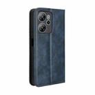 For Blackview Oscal Tiger 13 Magnetic Buckle Retro Texture Leather Phone Case(Blue) - 3