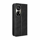 For Ulefone Note 17 Pro Magnetic Buckle Retro Texture Leather Phone Case(Black) - 3