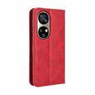 For Ulefone Note 17 Pro Magnetic Buckle Retro Texture Leather Phone Case(Red) - 3