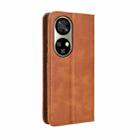 For Ulefone Note 17 Pro Magnetic Buckle Retro Texture Leather Phone Case(Brown) - 3