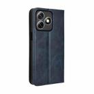 For Ulefone Note 18 Ultra Magnetic Buckle Retro Texture Leather Phone Case(Blue) - 3