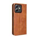 For Ulefone Note 18 Ultra Magnetic Buckle Retro Texture Leather Phone Case(Brown) - 3