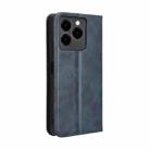 For Ulefone Note 20 Pro Magnetic Buckle Retro Texture Leather Phone Case(Blue) - 3