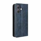 For Ulefone Note 21 Magnetic Buckle Retro Texture Leather Phone Case(Blue) - 3