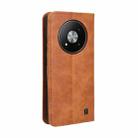 For ZTE Blade A73 5G Magnetic Buckle Retro Texture Leather Phone Case(Brown) - 3