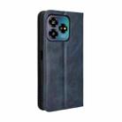 For ZTE Axon 60 Lite / Blade V60 Vita Magnetic Buckle Retro Texture Leather Phone Case(Blue) - 3