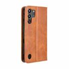 For ZTE nubia Red Magic 10 Pro / 10 Pro+ Magnetic Buckle Retro Texture Leather Phone Case(Brown) - 3