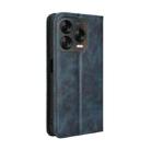 For ZTE Blade V70 Design 4G Magnetic Buckle Retro Texture Leather Phone Case(Blue) - 3