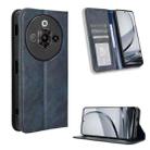 For ZTE nubia Focus Pro 5G Magnetic Buckle Retro Texture Leather Phone Case(Blue) - 1