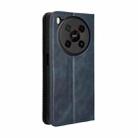 For ZTE Blade V70 Max Magnetic Buckle Retro Texture Leather Phone Case(Blue) - 3