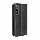For ZTE nubia Red Magic 10 Air Magnetic Buckle Retro Texture Leather Phone Case(Black) - 3