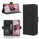 For OPPO Reno10 / Reno10 Pro Global Skin Feel Calf Texture Card Slots Leather Phone Case(Black) - 1