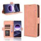 For OPPO Find X7 5G Skin Feel Calf Texture Card Slots Leather Phone Case(Pink) - 1