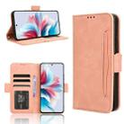 For OPPO Reno11 F 5G / F25 Pro 5G Skin Feel Calf Texture Card Slots Leather Phone Case(Pink) - 1