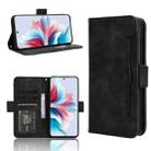 For OPPO Reno11 F 5G / F25 Pro 5G Skin Feel Calf Texture Card Slots Leather Phone Case(Black) - 1