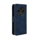 For OPPO A3 Pro 5G Skin Feel Calf Texture Card Slots Leather Phone Case(Blue) - 3