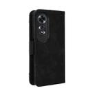 For OPPO A60 4G Skin Feel Calf Texture Card Slots Leather Phone Case(Black) - 3