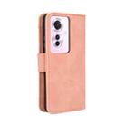 For OPPO Reno11 PJH110 Skin Feel Calf Texture Card Slots Leather Phone Case(Pink) - 3