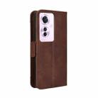 For OPPO Reno11 PJH110 Skin Feel Calf Texture Card Slots Leather Phone Case(Brown) - 3