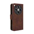For OPPO Find X8 Pro Skin Feel Calf Texture Card Slots Leather Phone Case(Brown) - 3