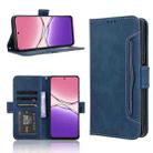For OPPO A5 Pro Global Skin Feel Calf Texture Card Slots Leather Phone Case(Blue) - 1