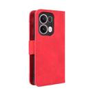For OPPO Reno13 Pro 5G Global Skin Feel Calf Texture Card Slots Leather Phone Case(Red) - 3