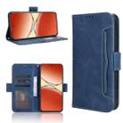 For OPPO F29 Pro 5G Skin Feel Calf Texture Card Slots Leather Phone Case(Blue) - 1
