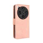For OPPO Find X8 Ultra 5G Skin Feel Calf Texture Card Slots Leather Phone Case(Pink) - 3