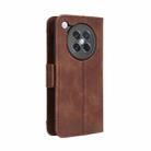 For OPPO Find X8s 5G Skin Feel Calf Texture Card Slots Leather Phone Case(Brown) - 3