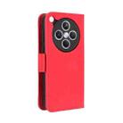 For OPPO Find X8s+ 5G Skin Feel Calf Texture Card Slots Leather Phone Case(Red) - 3