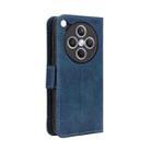 For OPPO Find X8s+ 5G Skin Feel Calf Texture Card Slots Leather Phone Case(Blue) - 3