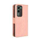 For OPPO A5 4G / 5G Global Skin Feel Calf Texture Card Slots Leather Phone Case(Pink) - 3
