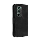 For OPPO A5 4G / 5G Global Skin Feel Calf Texture Card Slots Leather Phone Case(Black) - 3