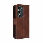 For OPPO A5 4G / 5G Global Skin Feel Calf Texture Card Slots Leather Phone Case(Brown) - 3