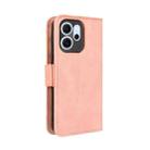 For OPPO Reno14 F 5G Skin Feel Calf Texture Card Slots Leather Phone Case(Pink) - 3
