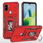 For Xiaomi Redmi A1 Armor PC + TPU Camera Shield Phone Case(Red) - 1